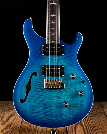PRS SE Custom 24 Semi-Hollow Piezo - Lake Blue
