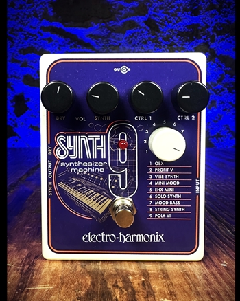 Electro-Harmonix SYNTH9 Synthesizer Machine Pedal *USED*