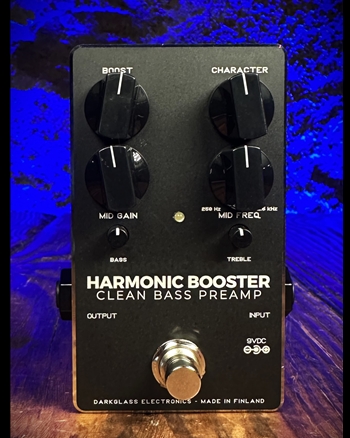 Darkglass Harmonic Booster Clean Bass Preamp Pedal *USED*