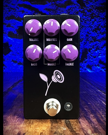 JHS Violet Distortion Pedal - Black *USED*