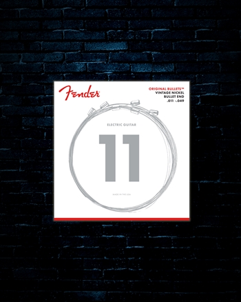 Fender 3150 Original Bullets Pure Nickel Electric Strings - Medium (11-49)