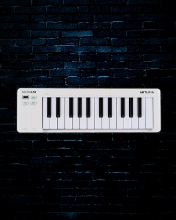 Arturia MicroLab mk3 Universal MIDI Controller - White