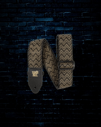 Ernie Ball 2" Classic Jacquard Guitar/Bass Strap - Golden Waves