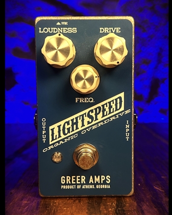 Greer Lightspeed Organic Overdrive Pedal *USED*