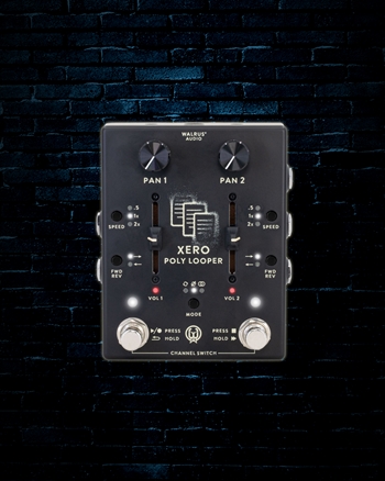 Walrus Audio Xero Polylooper Pedal - Black