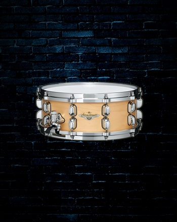 Tama MAS1455BN 5.5"x14" Starclassic Maple Snare Drum - Black Clouds & Silver Lining