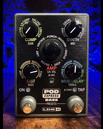 Line 6 POD Express Bass Effects Processor *USED*