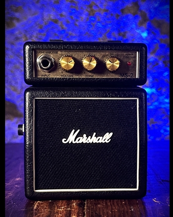 Marshall MS-2 - 1 Watt Mini Guitar Half Stack *USED*