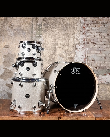 Drum Workshop Limited Edition Performance Series 4-Piece Drum Set - Broken Glass