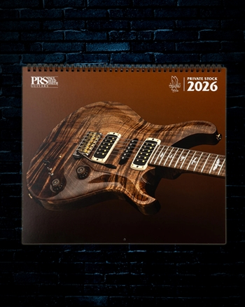 PRS Private Stock 2026 Calendar