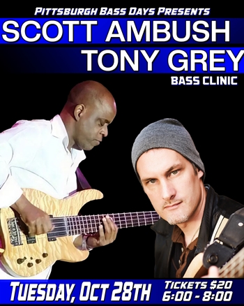 N Stuff Music Presents Scott Ambush Bass Clinic Brought to you by Pittsburgh Bass Days