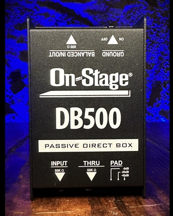On Stage Stands DB500 Pssive Direct Box *USED*