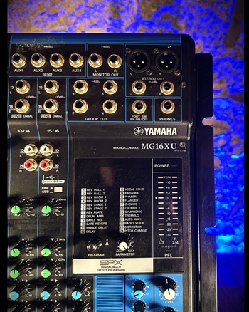 Yamaha MG16XU 16-Channel Analog Mixer *USED*