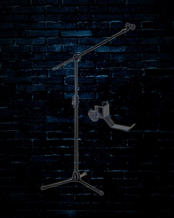 Hercules EZ Clutch Tripod Microphone Stand w/HA700 Accessory Holder