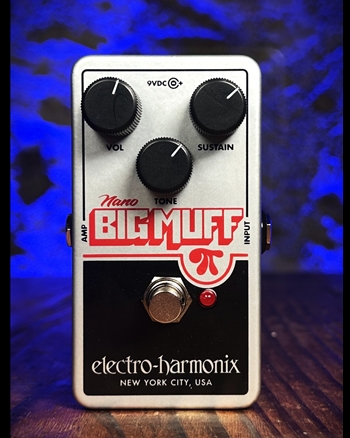 Electro-Harmonix Nano Big Muff Pi Distortion/Fuzz/Overdrive Pedal *USED*
