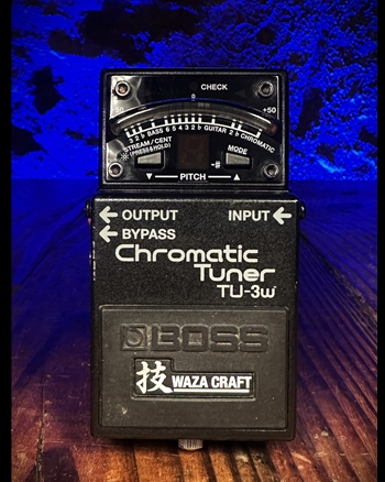 BOSS TU-3W Waza Craft Chromatic Tuner Pedal *USED*