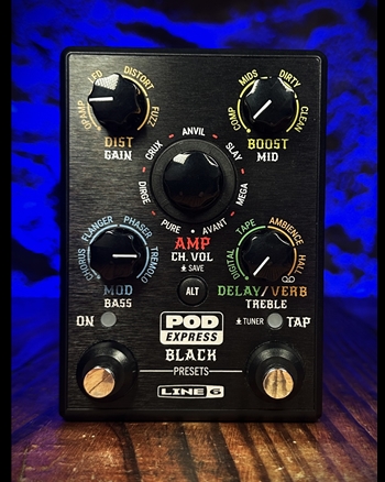 Line 6 POD Express Black Effects Processor Pedal *USED*