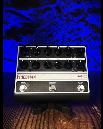 Friedman IR-D Dual Tube Preamp & DI Pedal *USED*