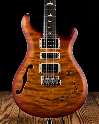 PRS Wood Library S2 Special Semi-Hollow - Dark Cherry Sunburst