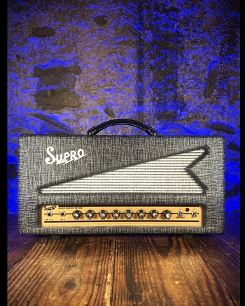 Supro 1696RT Black Magick Reverb - 25 Watt Guitar Head *USED*