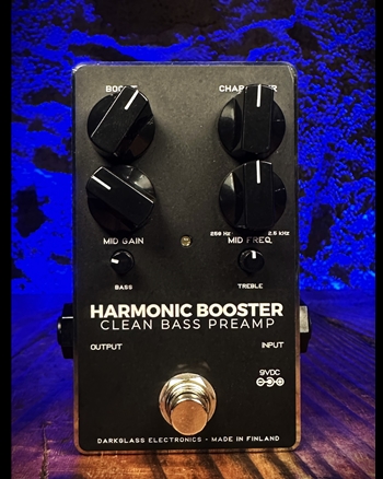 Darkglass Harmonic Booster Clean Bass Preamp Pedal *USED*