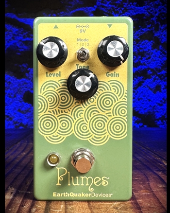 EarthQuaker Devices Plumes V2 Small Signal Shredder Overdrive Pedal *USED*