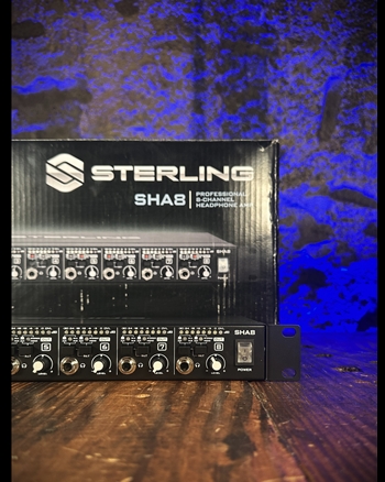 Sterling Audio SHA8 - 8-Channel Rackmount Headphone Amplifier *USED*