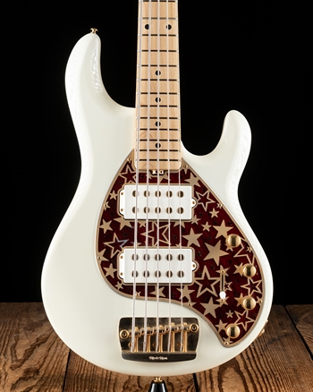 Ernie Ball Music Man StingRay 5 HH - Ivory White *USED*