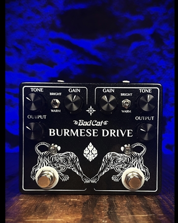 Bad Cat Burmese Drive Dual Vintage Overdrive Pedal *USED*