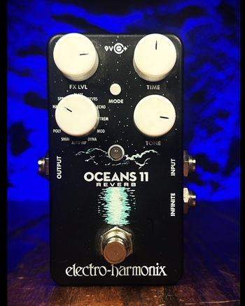 Electro-Harmonix Oceans 11 Reverb Pedal *USED*
