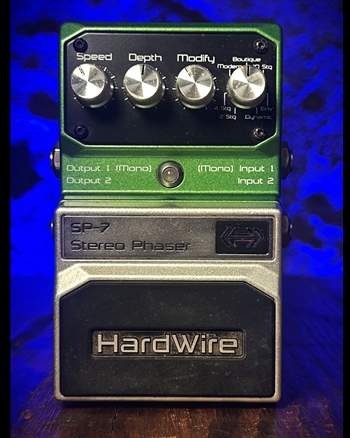 DigiTech Hardwire SP-7 Stereo Phaser Pedal *USED*