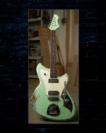 NOVO Serus J LTD - Surf Green Over '64 3-Tone Burst
