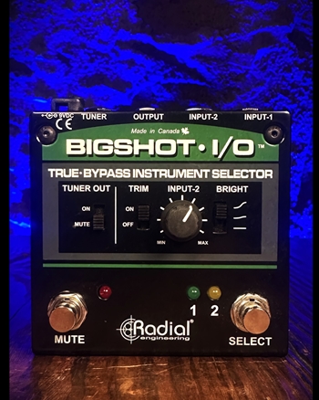 Radial BigShot i/o True Bypass Instrument Selector *USED*