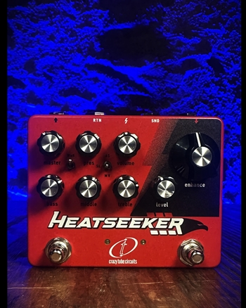Crazy Tube Circuits Heatseeker Overdrive Pedal *USED*