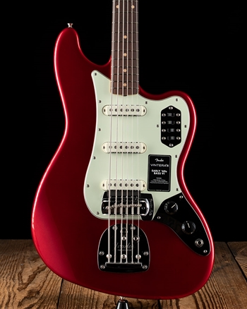 Fender Vintera III Early '60s Bass VI - Candy Apple Red