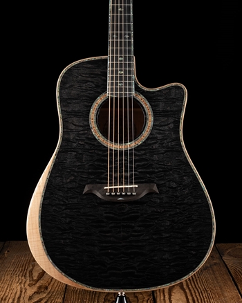 B.C. Rich Prophecy Series Acoustic - Smoke Black Quilt *USED*