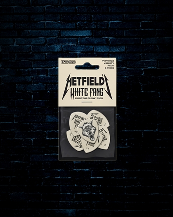 Dunlop Hetfield's WhiteFang Custom Flow Guitar Picks (6 Pack)