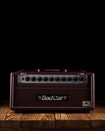 Bad Cat Mod Shop Hot Cat 50 Guitar Head - Vermillion