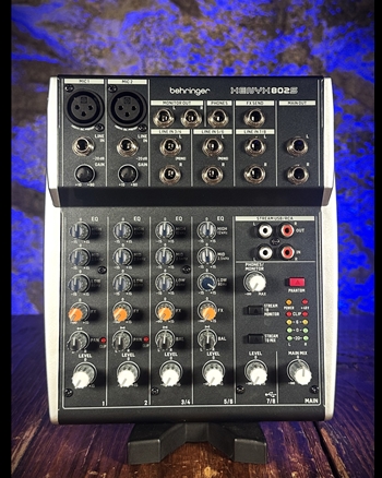 Behringer Xenyx 802S - 8-Channel Analog Streaming Mixer *USED*