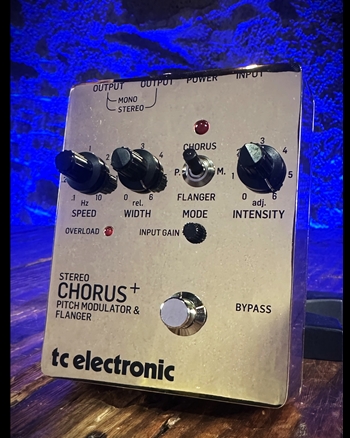 TC Electronic Special Edition SCF Gold Stereo Chorus Flanger Pedal *USED*