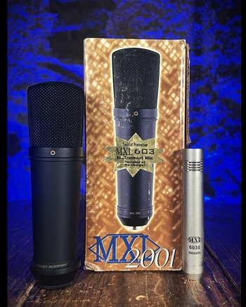 MXL 2001 Large & Small Diaphragm Microphone Pack *USED*