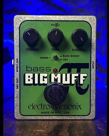 Electro-Harmonix Bass Big Muff Pi Distortion/Sustainer Pedal *USED*