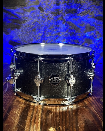 Drum Workshop 6.5"x14" Performance Series Snare Drum - Pewter Sprakle *USED*