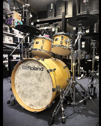 Roland VAD716 V-Drums Acoustic Design Electronic Drum Set - Natural *USED*