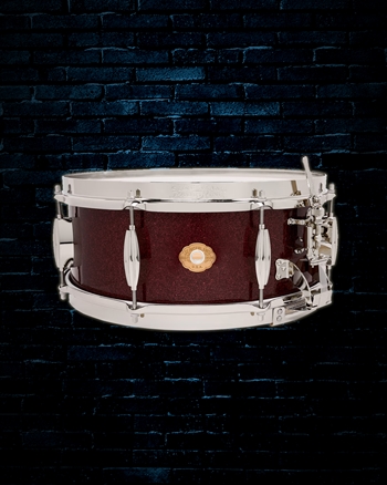 Slingerland 5.5"x14" Radio King Artist Snare Drum - Maroon Glass