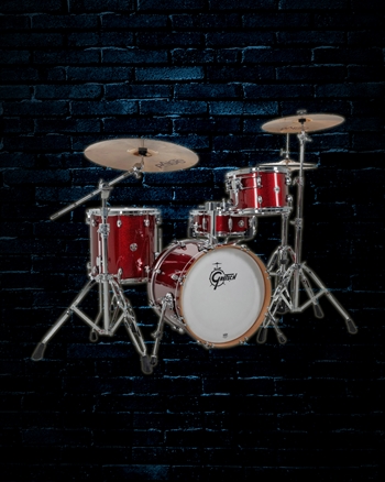 Gretsch Catalina Club Jazz 4-Piece Drum Set - Dark Cherry Sparkle