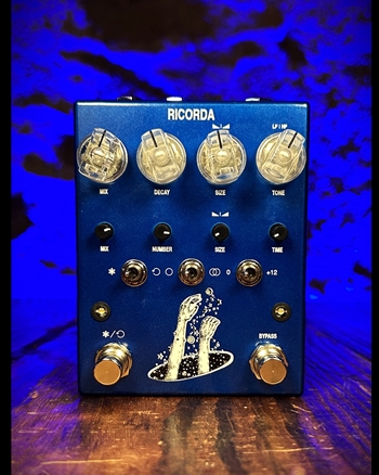 AC Noises Ricorda Stereo Granular Reverb Pedal *USED*