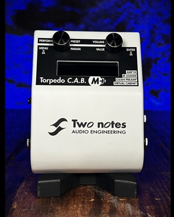 Two Notes Torpedo C.A.B. M+ Speaker Simulator Pedal *USED*