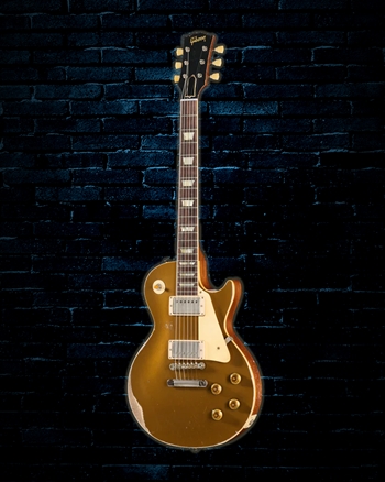 Gibson Custom 1957 Les Paul Reissue Ultra Heavy Aged - Mustard Gold
