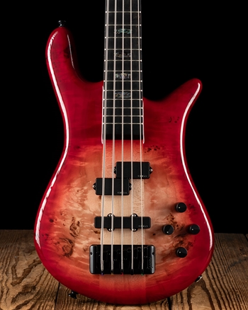 Spector Euro CST 5-String - Natural Red Burst